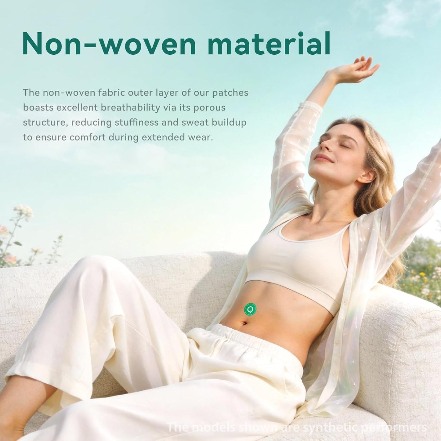 Unpuff Patches for Water Retention & Digestive Support - 30 Patches | Wellness Patch with Dandelion, Fennel, Artichoke, Ginger & Turmeric, Natural Herbal Support