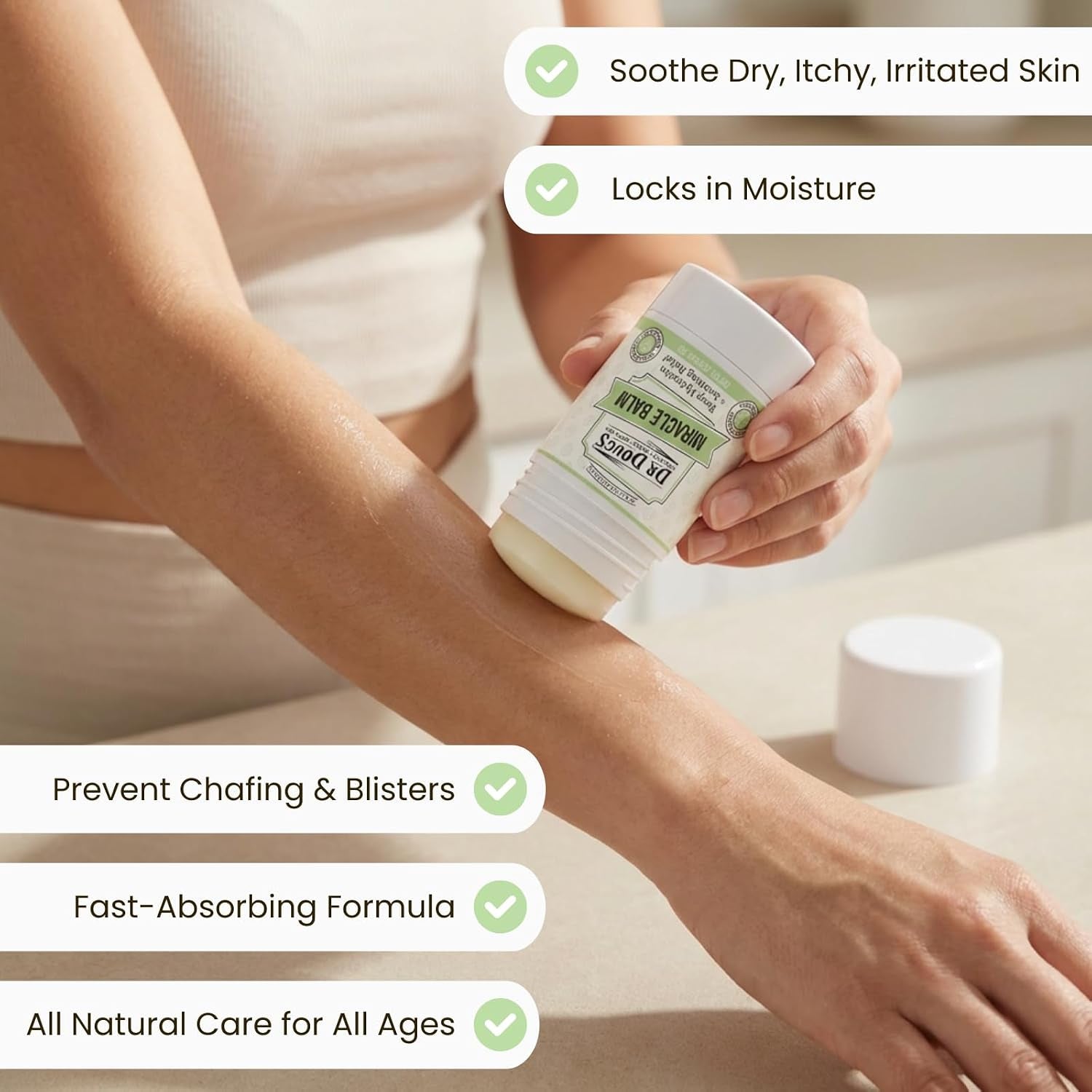 Ultimate Skin Hydration & Recovery Bundle - All-Natural Organic Balms for Sensitive Skin (3-Pack)