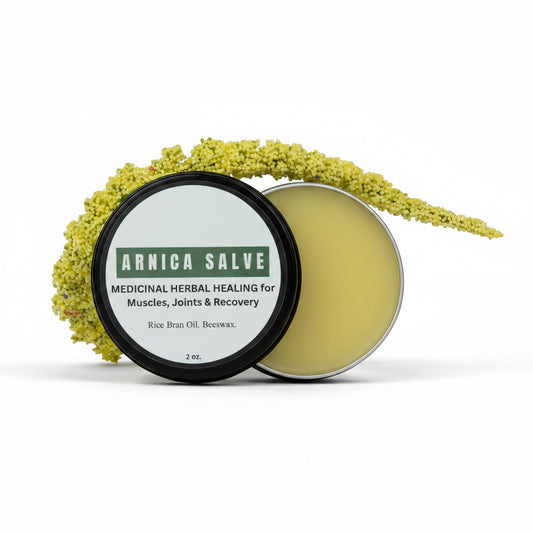 SSF Organics- Recovery and Relief- Topical Ointments and Balms- Arnica Salve | Treats Fragile Thin Skin, Bruises, Sore Muscles, Visibile Veins, Swelling, Massage, Post Workout Recovery.