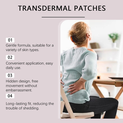 120PCS Energy Support Body Patches Natural Red Ginseng Ginkgo Biloba Collagen Circulation Boost Energy Boost Skincare Patches