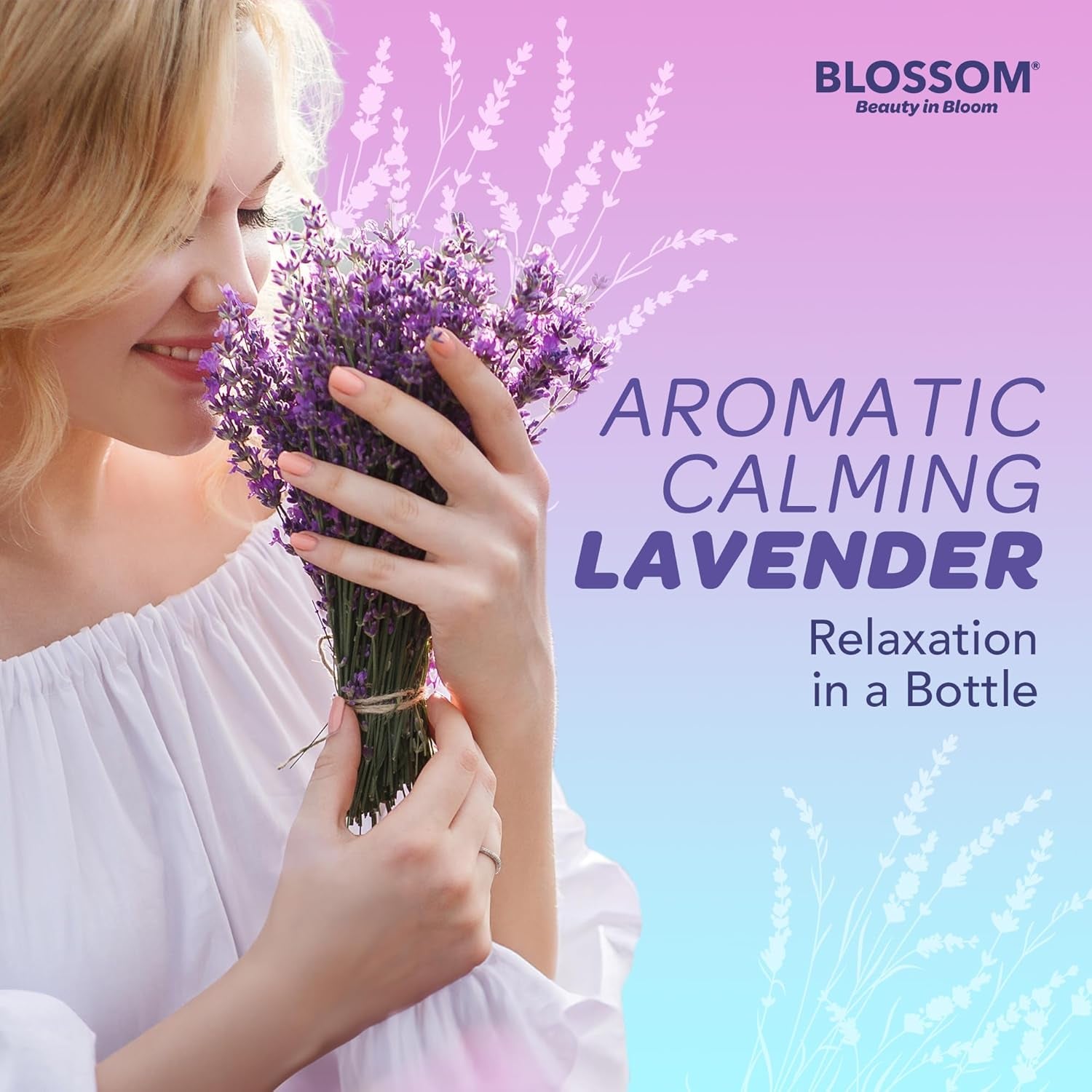 Dry Body Oil with Real Flowers, Purple, Lavender, 2 Fl Oz (60 Ml) | Scented Body Oils for Women Moisturizing and Hydrating Skincare, Vanilla, for Men Mens Cocoa Butter, Carrier, for Essential
