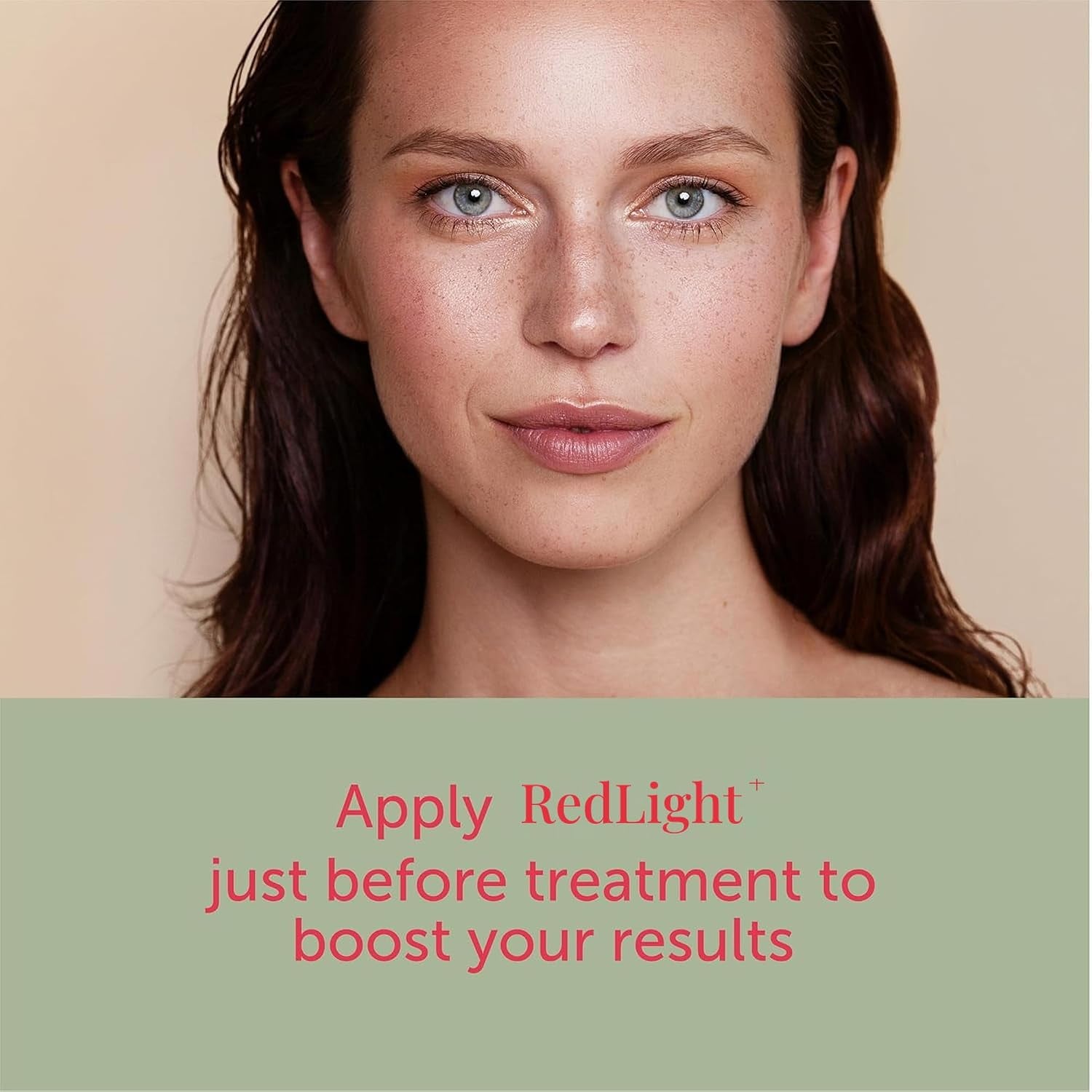 Matcha Red Light Therapy Activation Serum for Face & Neck - Made in USA - Stays Workable a Full Session, No Sticky Drag - Niacinamide, Hyaluronic Acid & Ceramides - Fragrance-Free, 1 Fl Oz