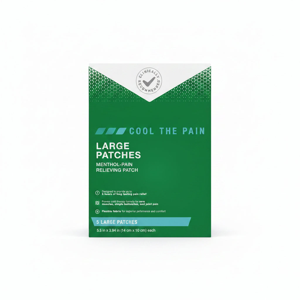 Pain Relief Patch, Large, 5 Patches