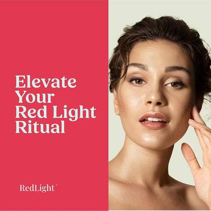 Matcha Red Light Therapy Activation Serum for Face & Neck - Made in USA - Stays Workable a Full Session, No Sticky Drag - Niacinamide, Hyaluronic Acid & Ceramides - Fragrance-Free, 1 Fl Oz